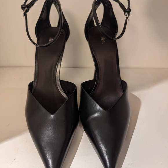 Zara Black Women's Heels (NWOT) - Picture 2 of 6